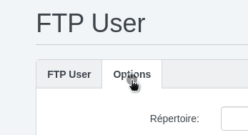 Utilisateurs FTP